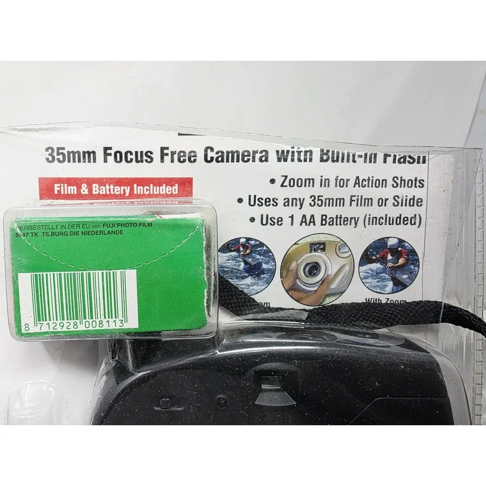 Camera Zoom Shot Sports Gear to Go 35 mm Zoom Shot Focus Free‎ Camera + Film